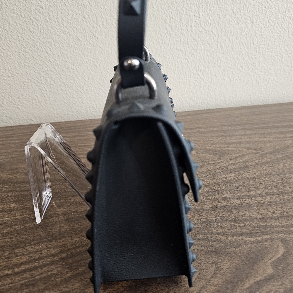 Wicked Awesome Black Rubber Handbag - Picture 3 of 5